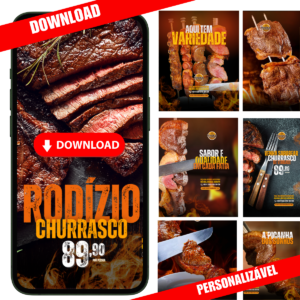 artes prontas rodízio churrascaria